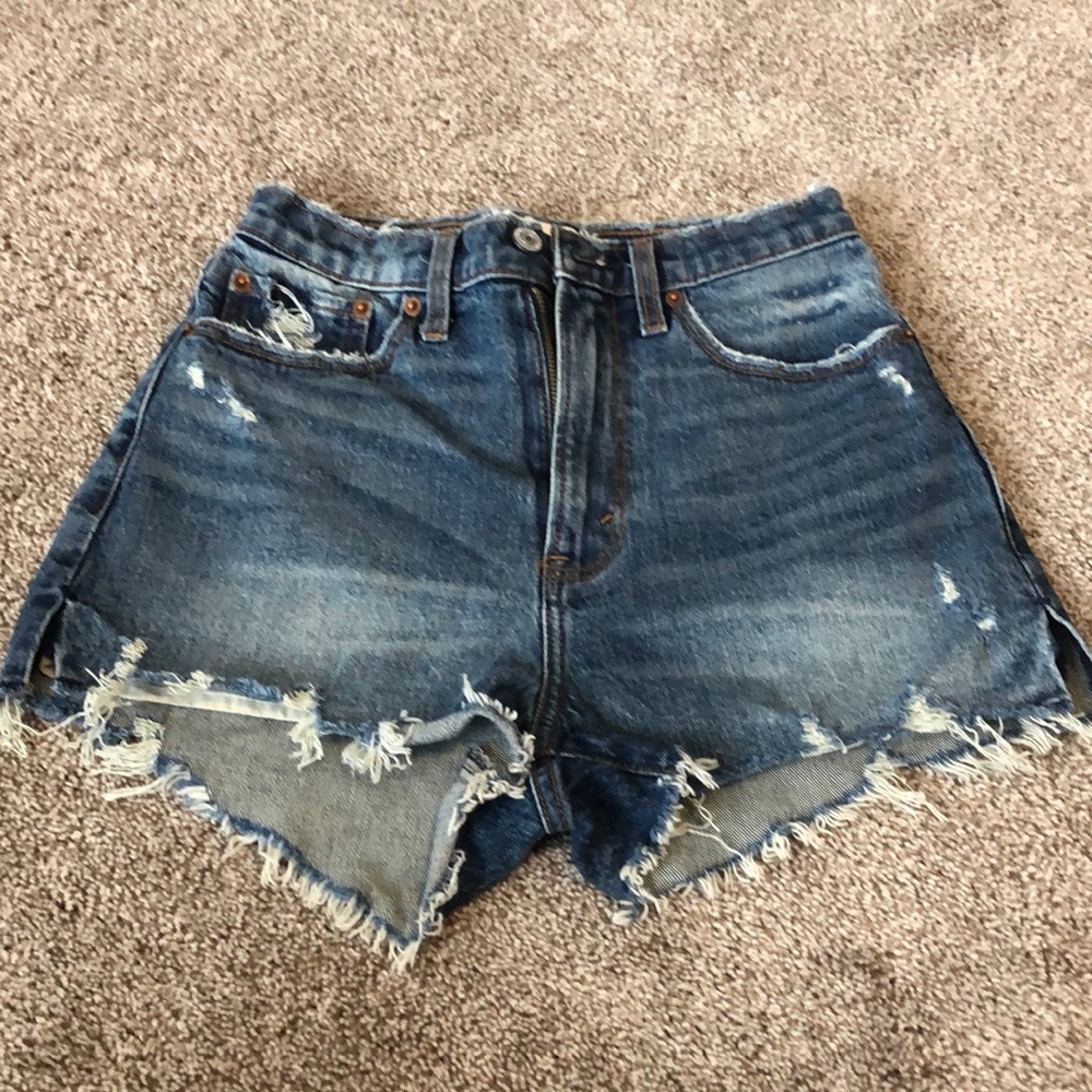 Abercrombie and Fitch high waisted shorts